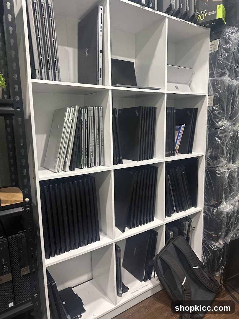 Electronics Store Interior