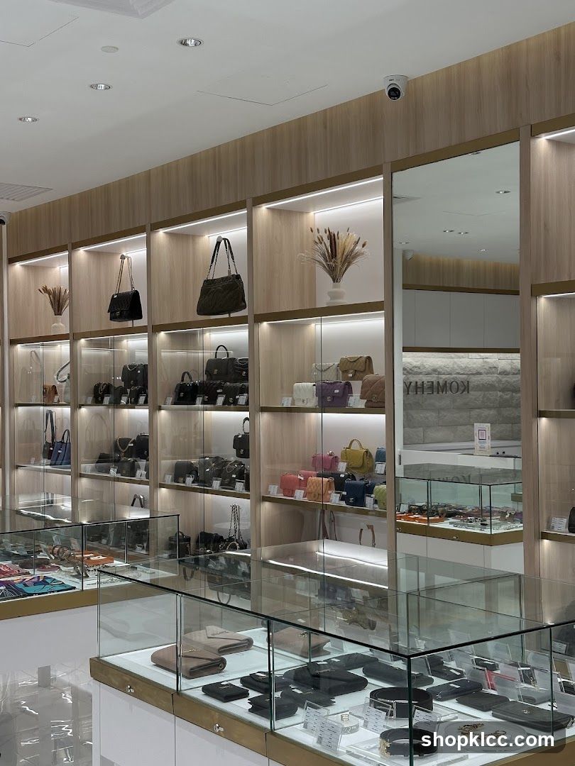 Luxury Handbag and Accessory Store Interior