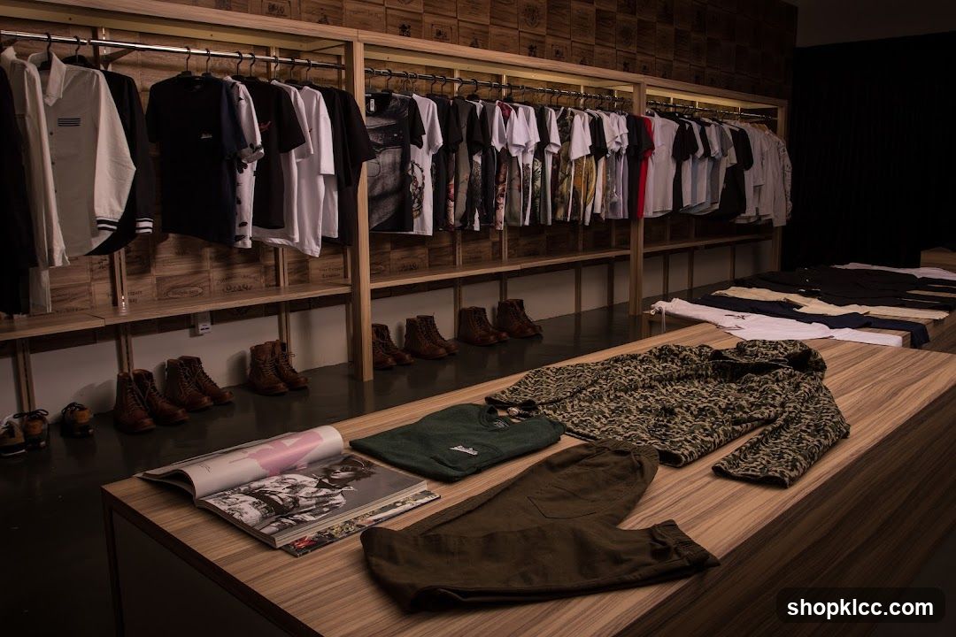 Clothing Store Interior Display