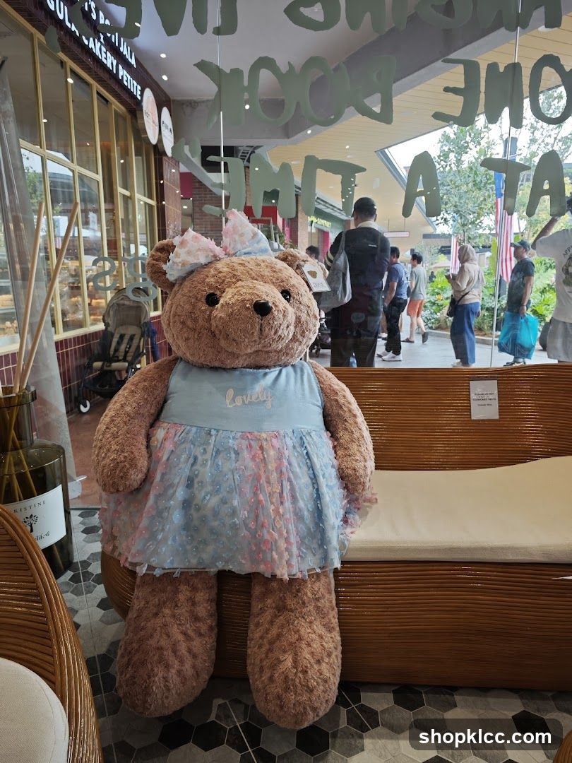 Teddy Bear in a Bakery