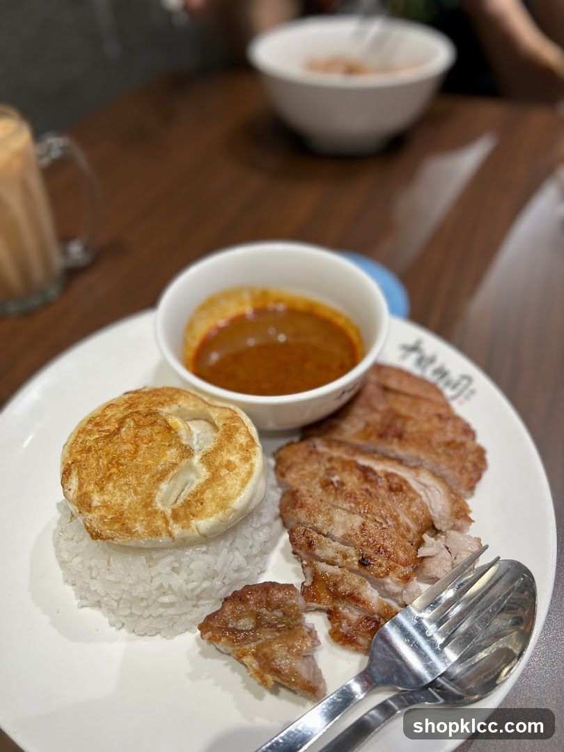 Pork Rice Plate