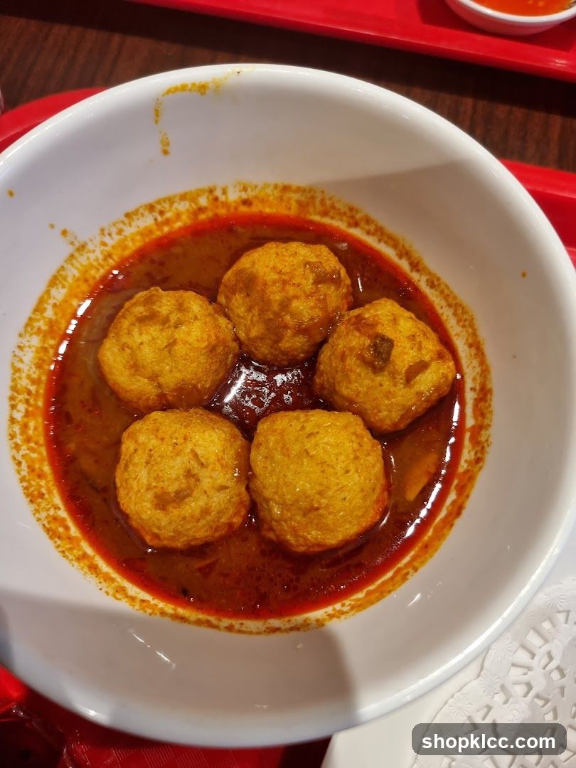Curry Fish Balls