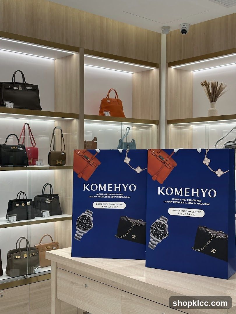 Luxury Handbag Store Display