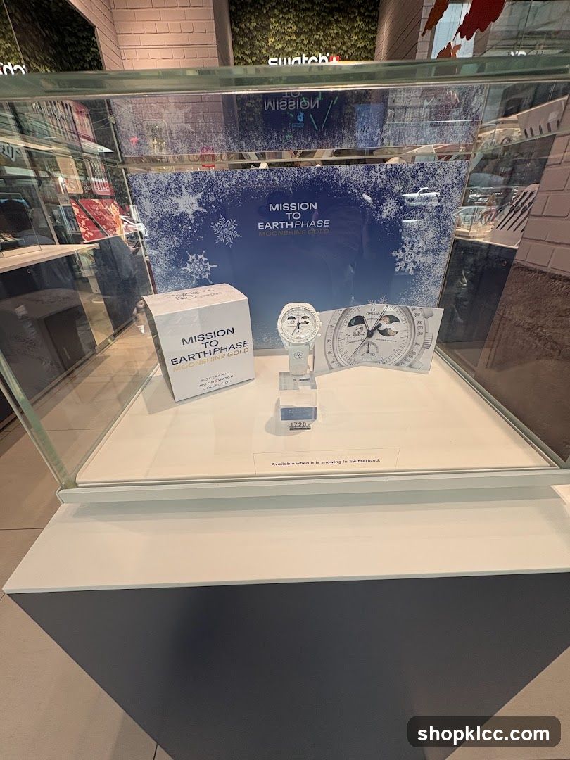 Mission to Earthphase Watch Display