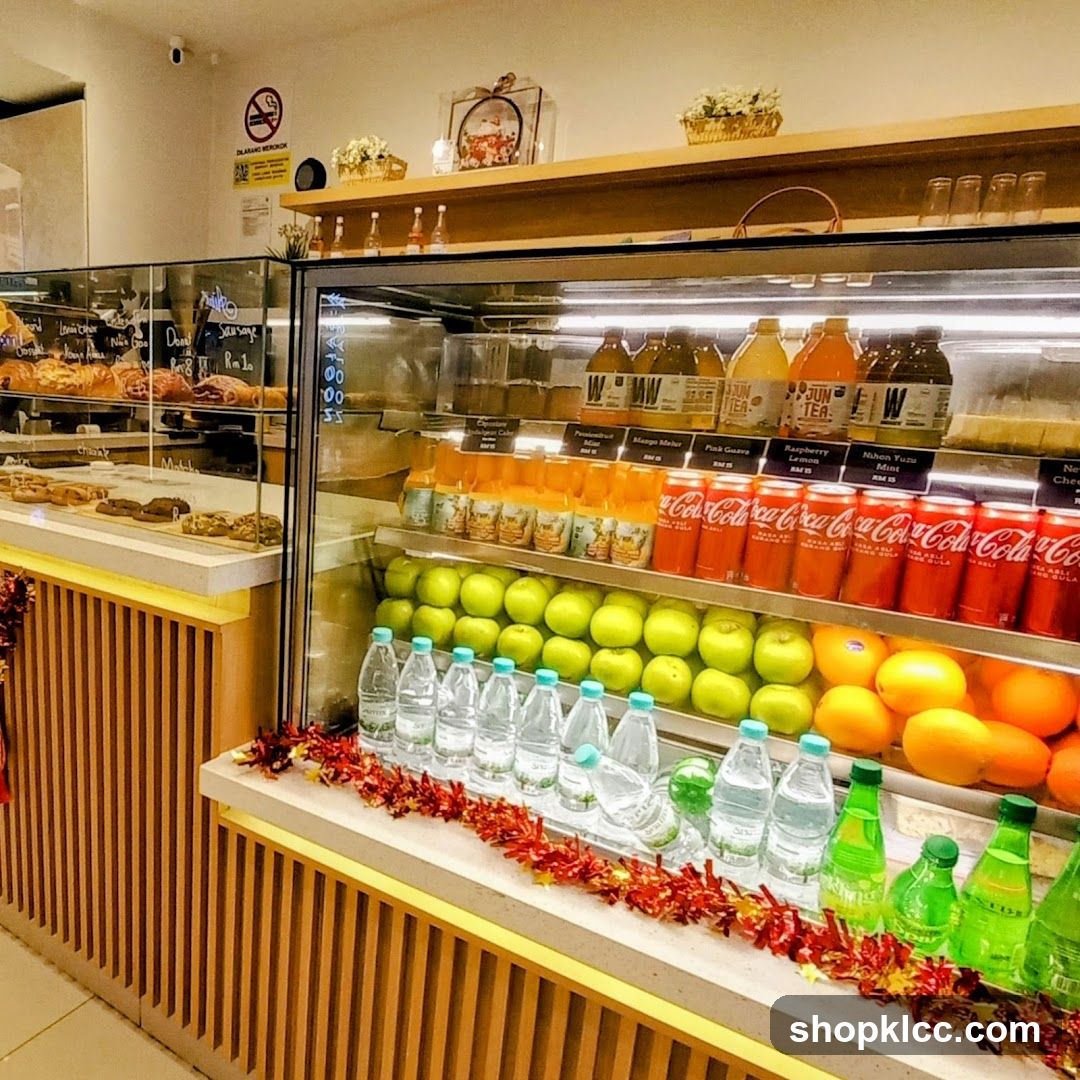 Beverage and Bakery Display