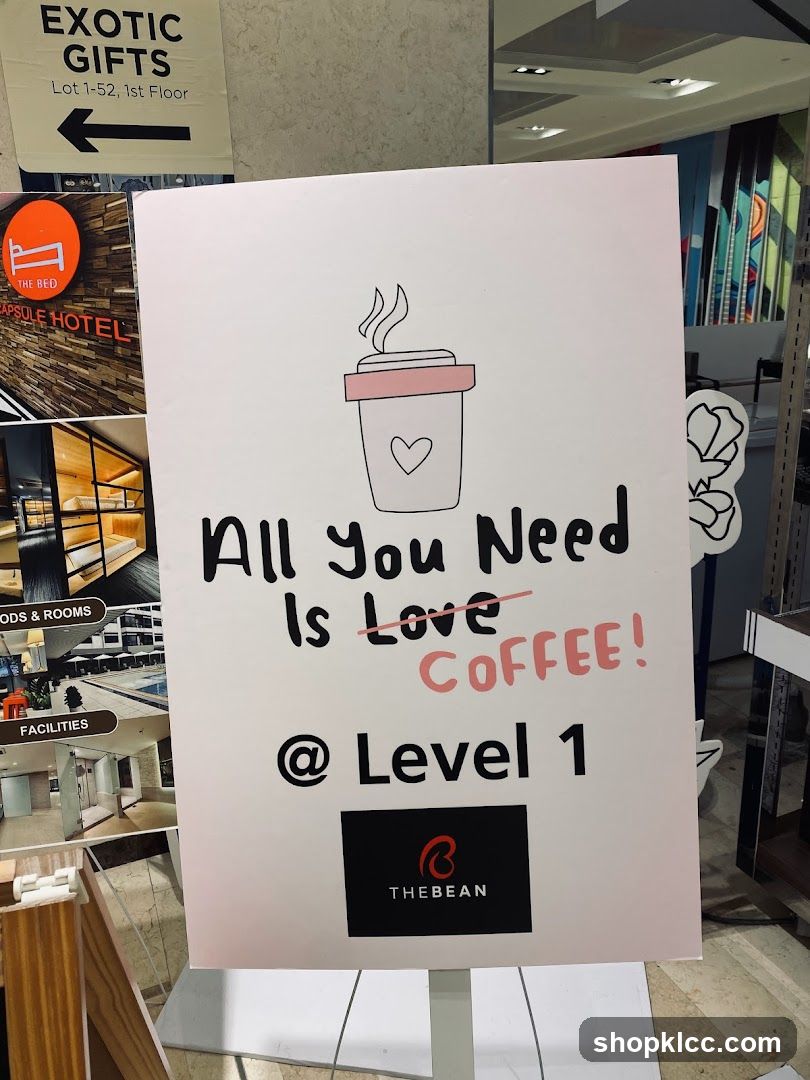 The Bean Coffee Sign