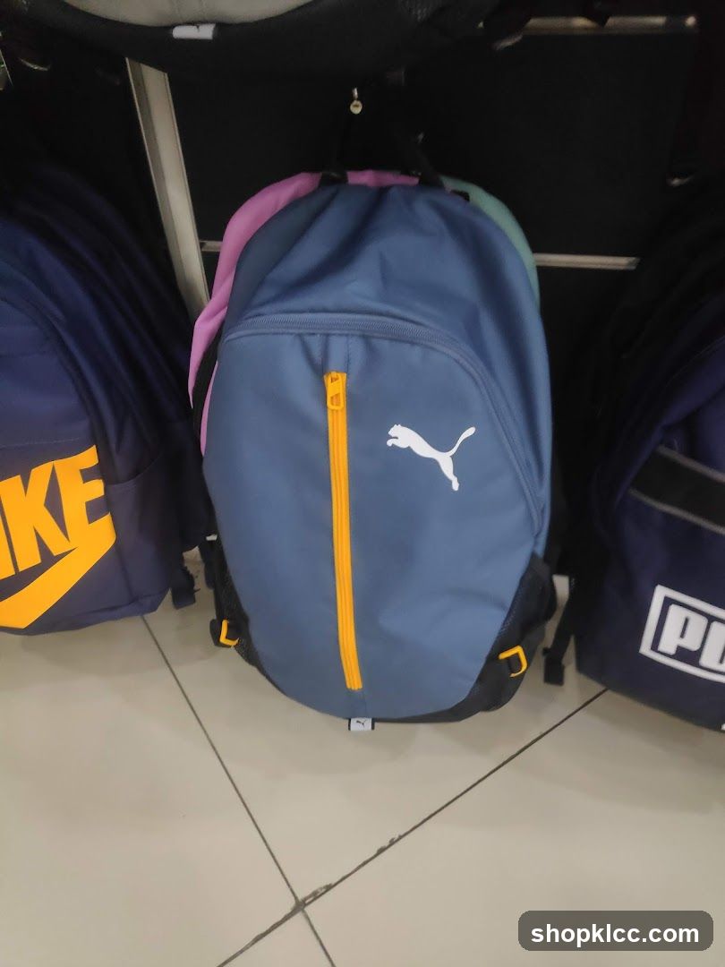 Backpacks on Display