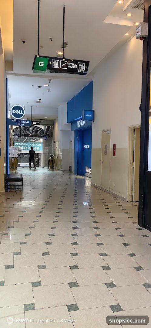 Shopping Mall Corridor Interior