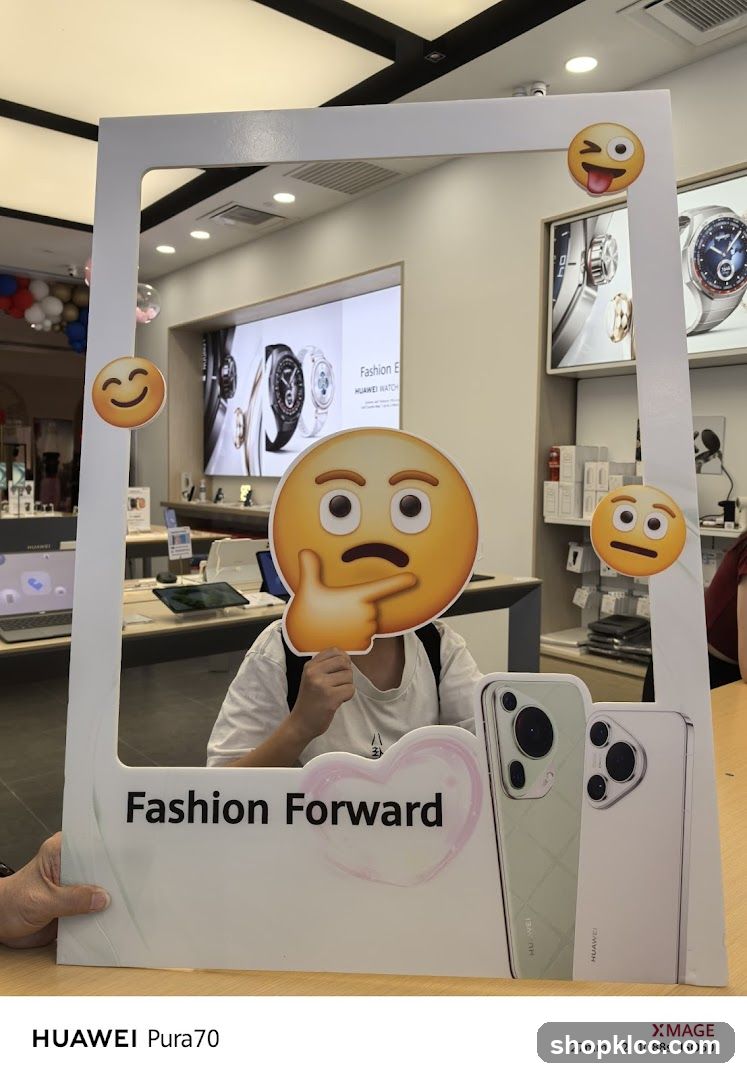 Interactive Photo Booth with Huawei Pura 70