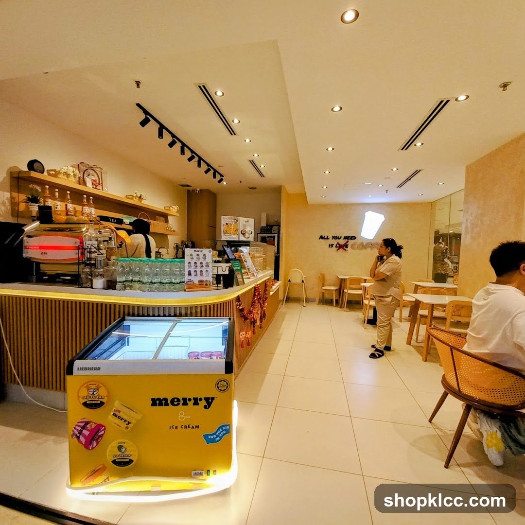 Merry Ice Cream Shop Interior