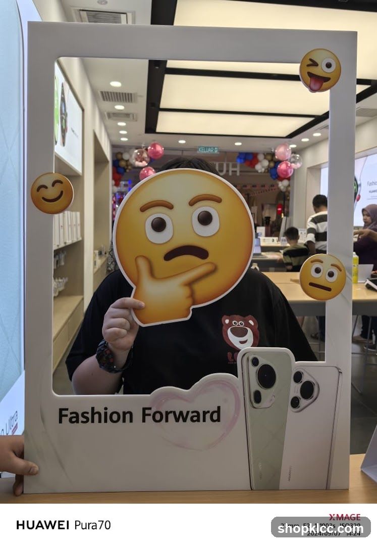 Photo Booth with Emojis and Phones