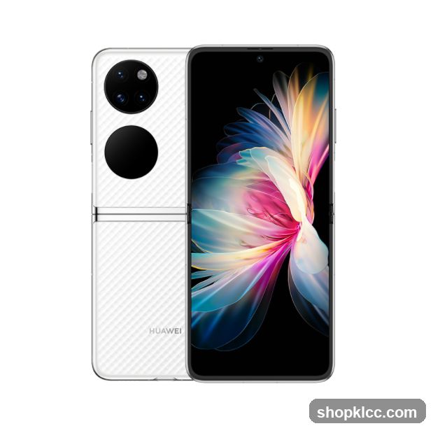 White Foldable Smartphone