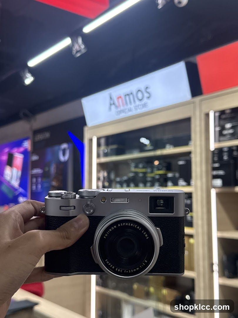 Camera in store display