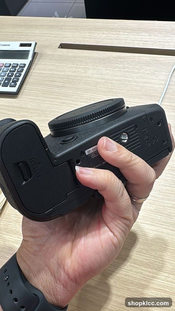 Canon Camera on Desk