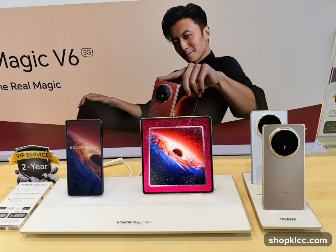 Honor Magic V6 Display Booth