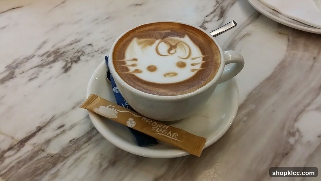 Latte Art Coffee Cup