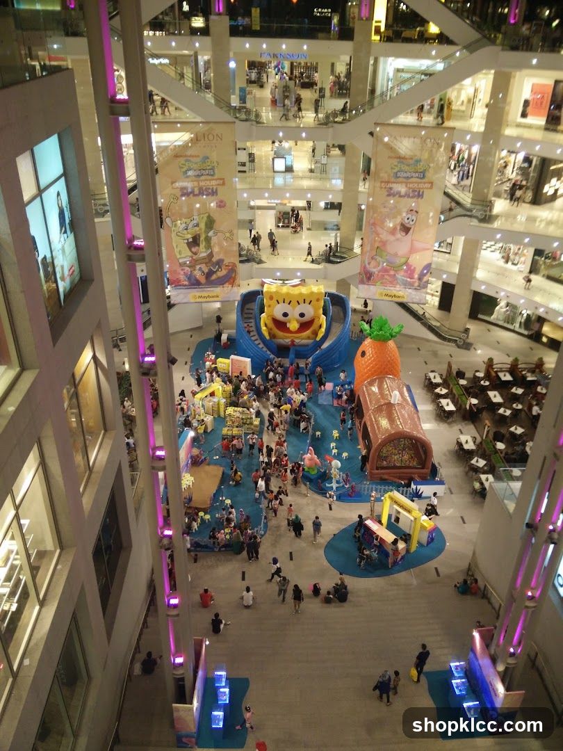 SpongeBob SquarePants Splash Zone in Mall