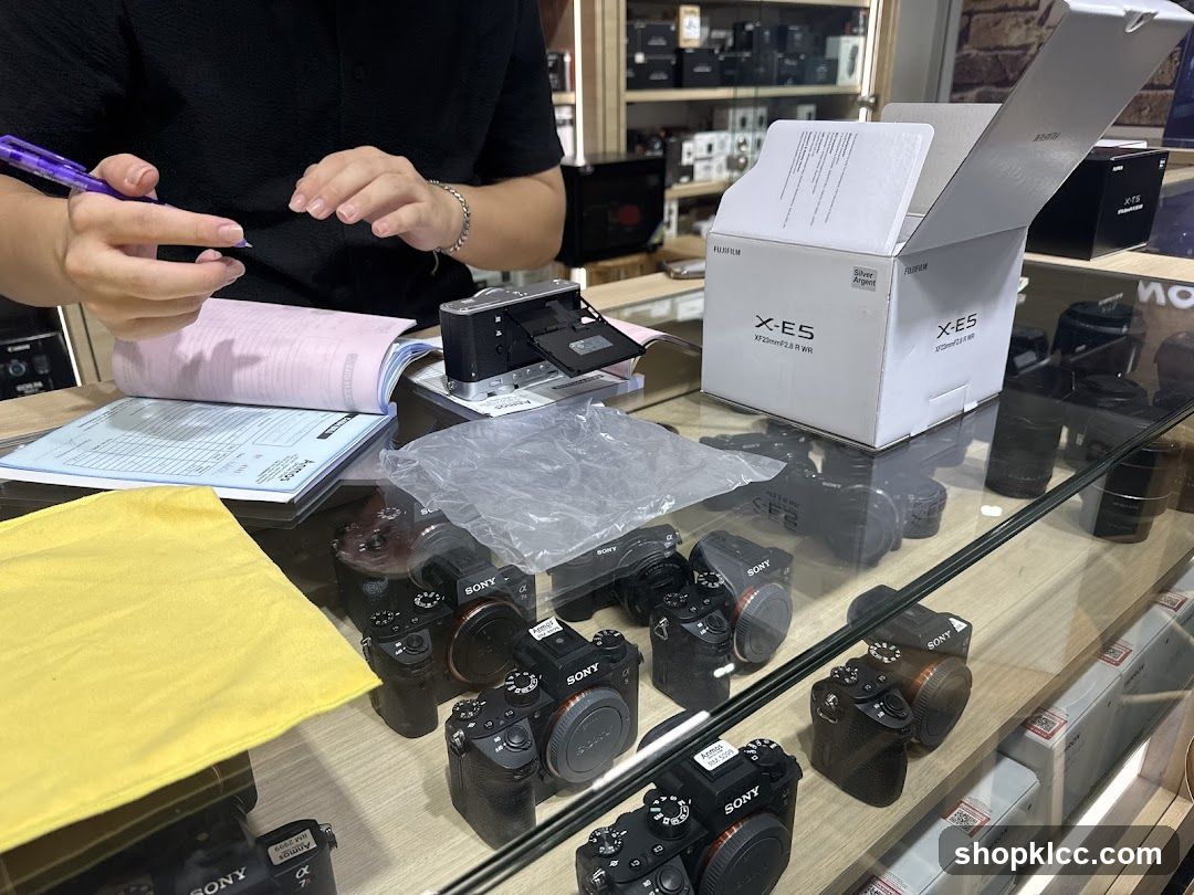 Camera Store Interior
