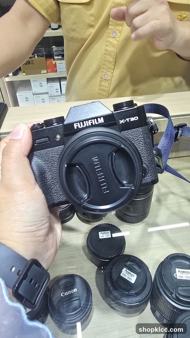 Fujifilm X-T30 Camera Display