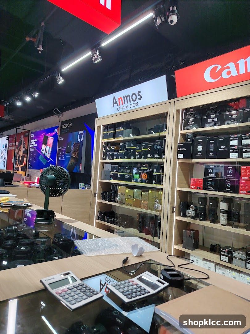 Electronics Store Interior