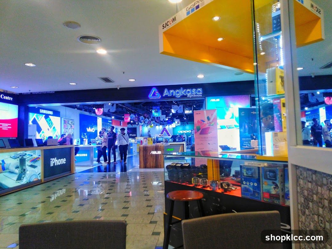 Electronics Store Interior