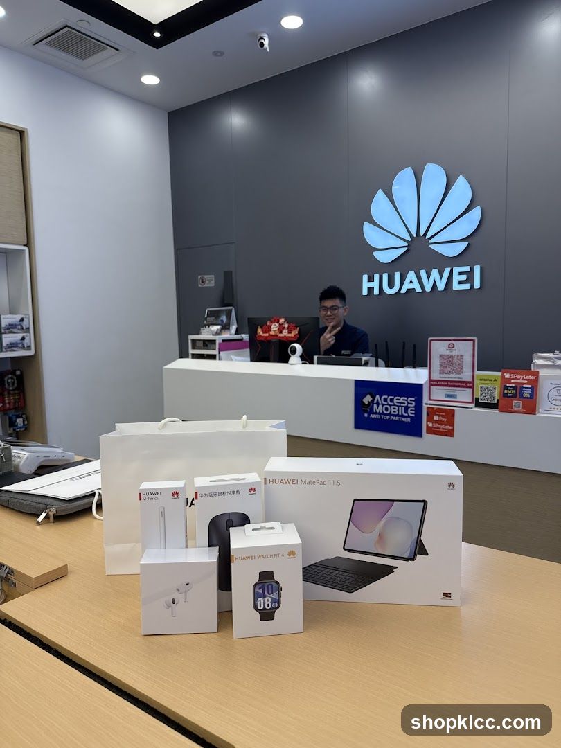 Huawei Store Display
