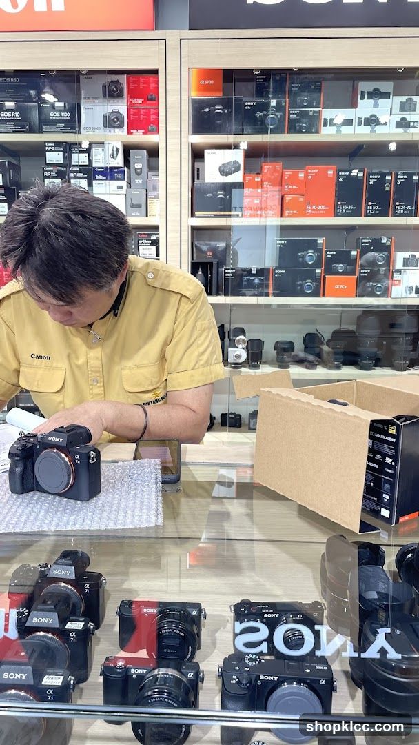 Camera Store Interior