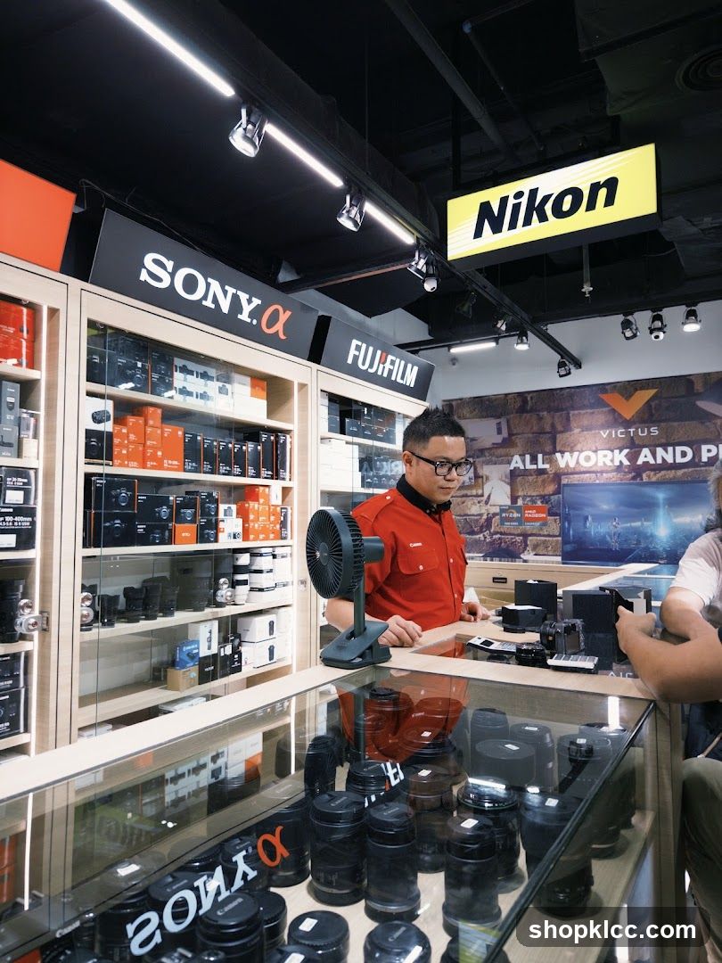 Camera Store Interior