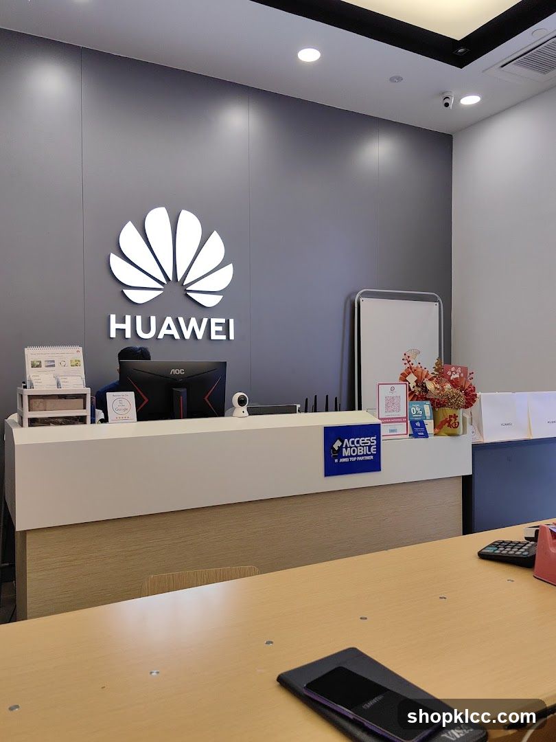 Huawei Store Counter