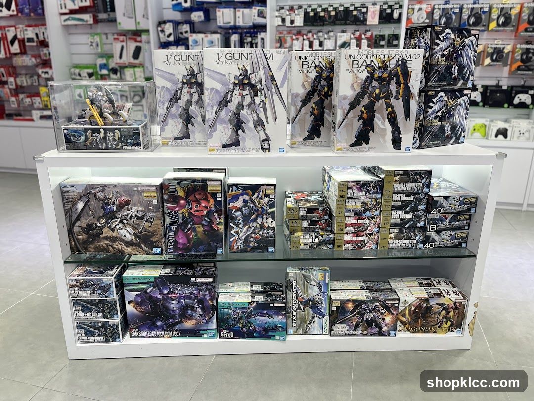 Model Kits Display