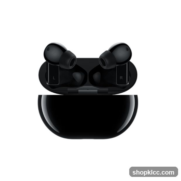 Black Wireless Earbuds