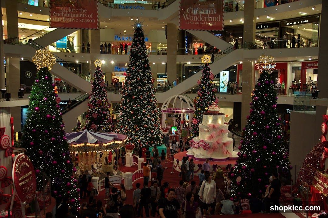 Christmas Festival in Shopping Mall