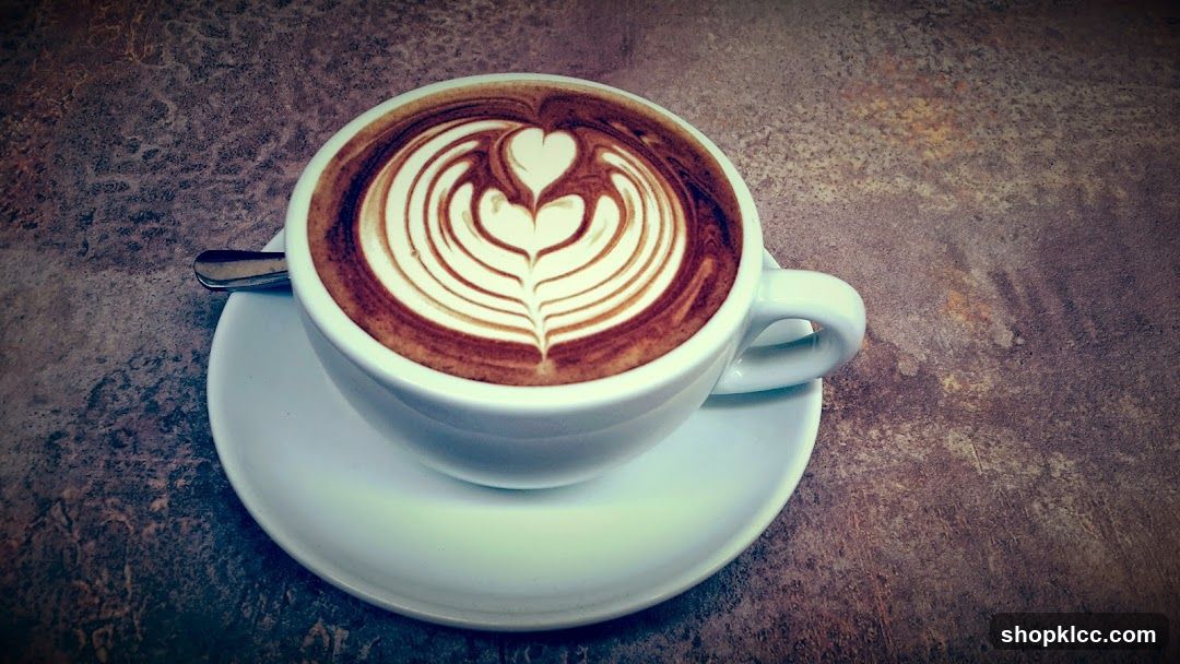 Latte Art Coffee Cup