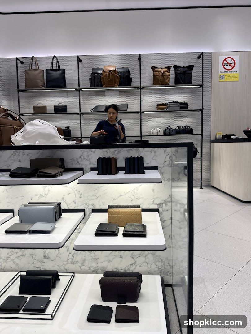 Luxury Bag Store Interior