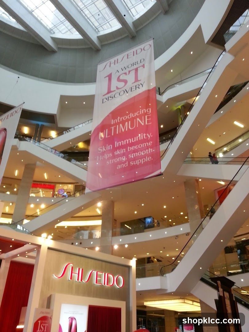 Shiseido Advertisement in Mall