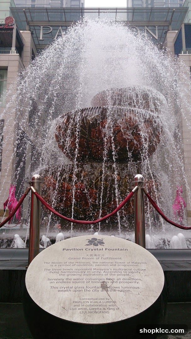 Pavilion Crystal Fountain