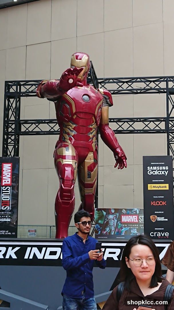 Iron Man Statue Display