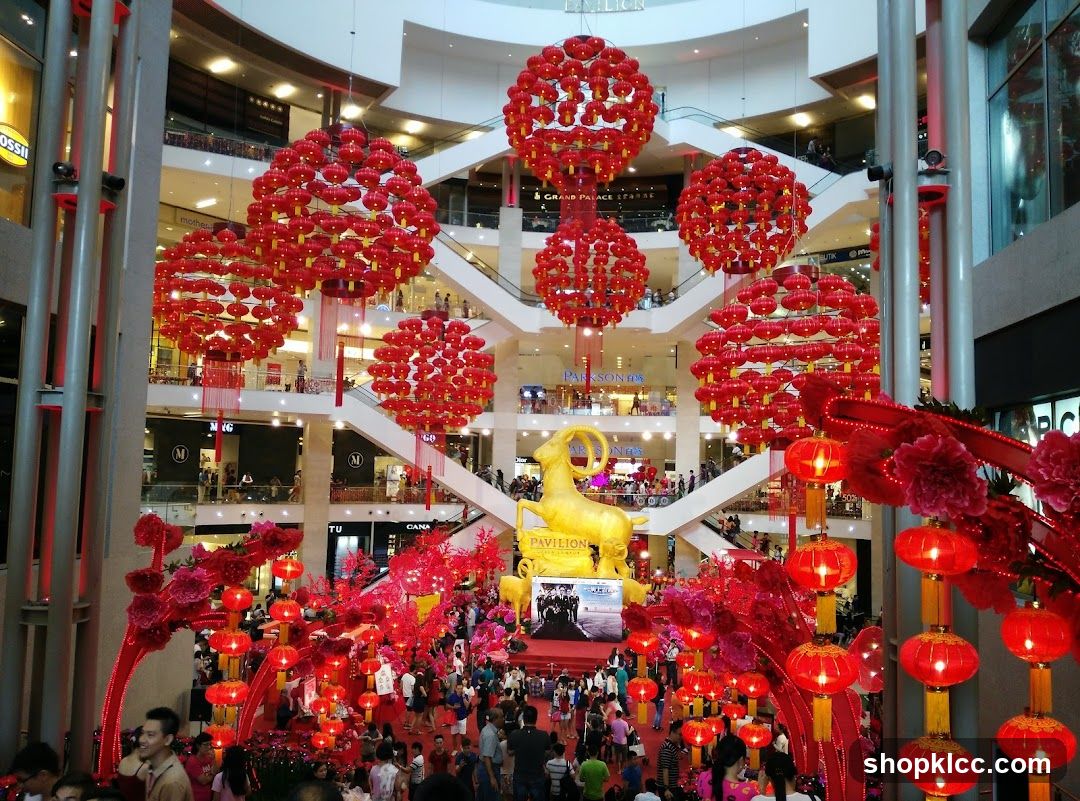 Festival Decor in Shopping Mall