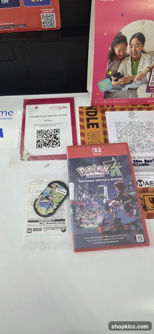 Pokemon Legends Game and Accessories