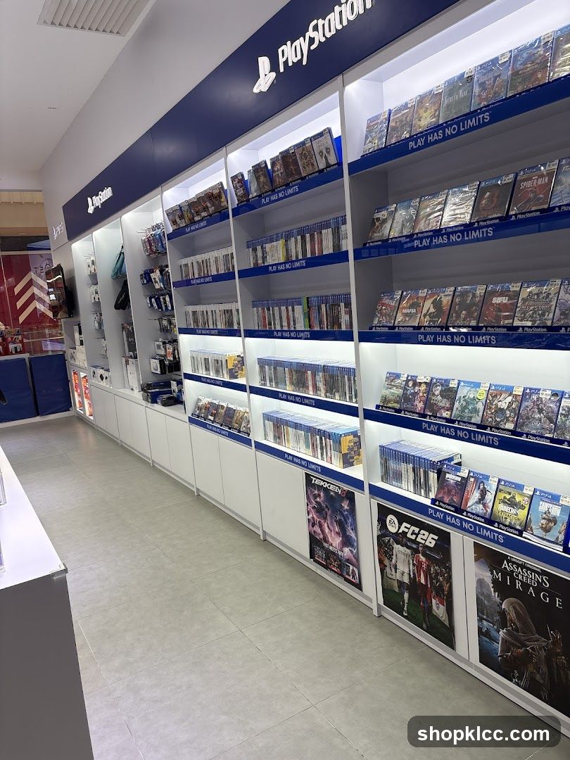 PlayStation Store Interior