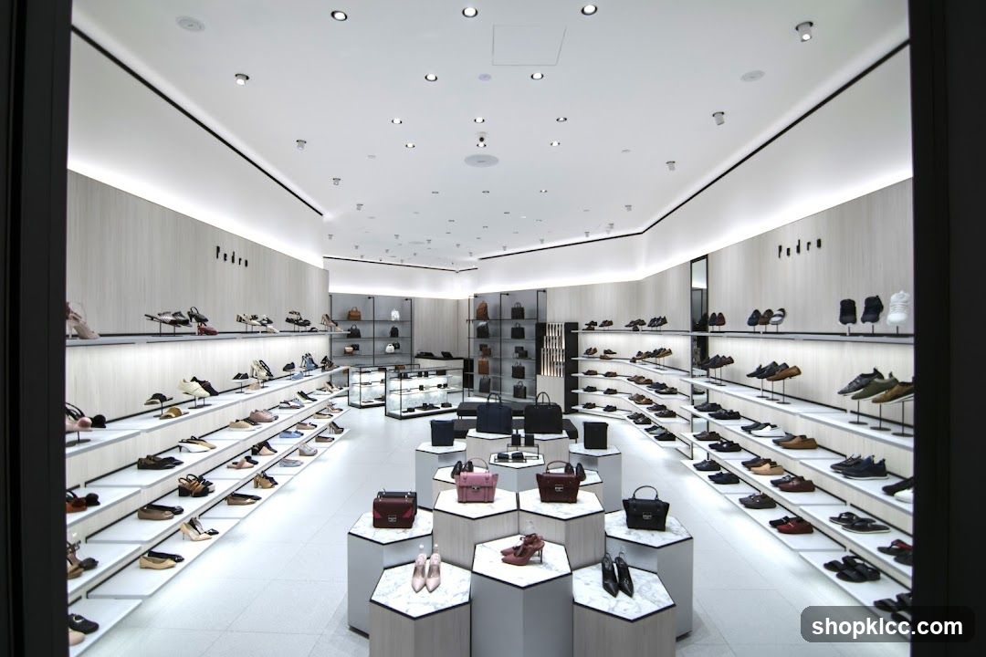 Luxury Shoe Store Interior