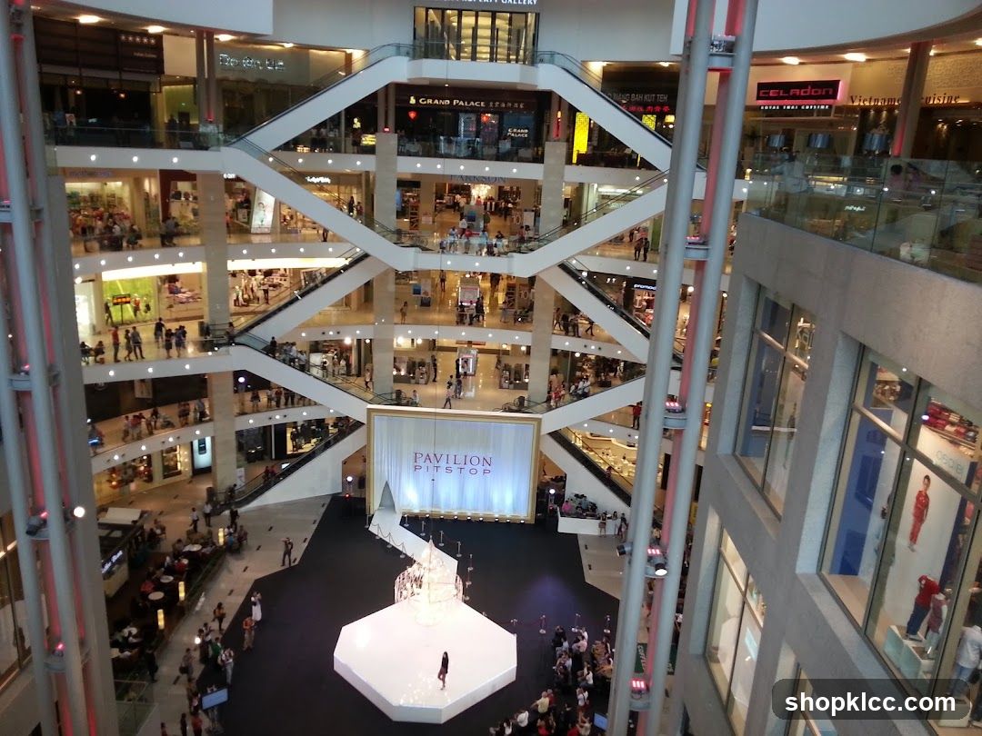 Shopping Mall Interior View