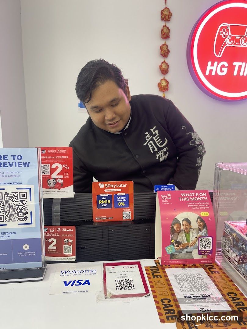 Payment and Promotional Displays
