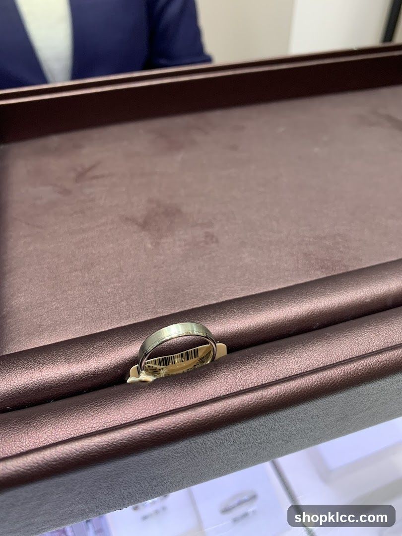 Ring Display in Jewelry Store