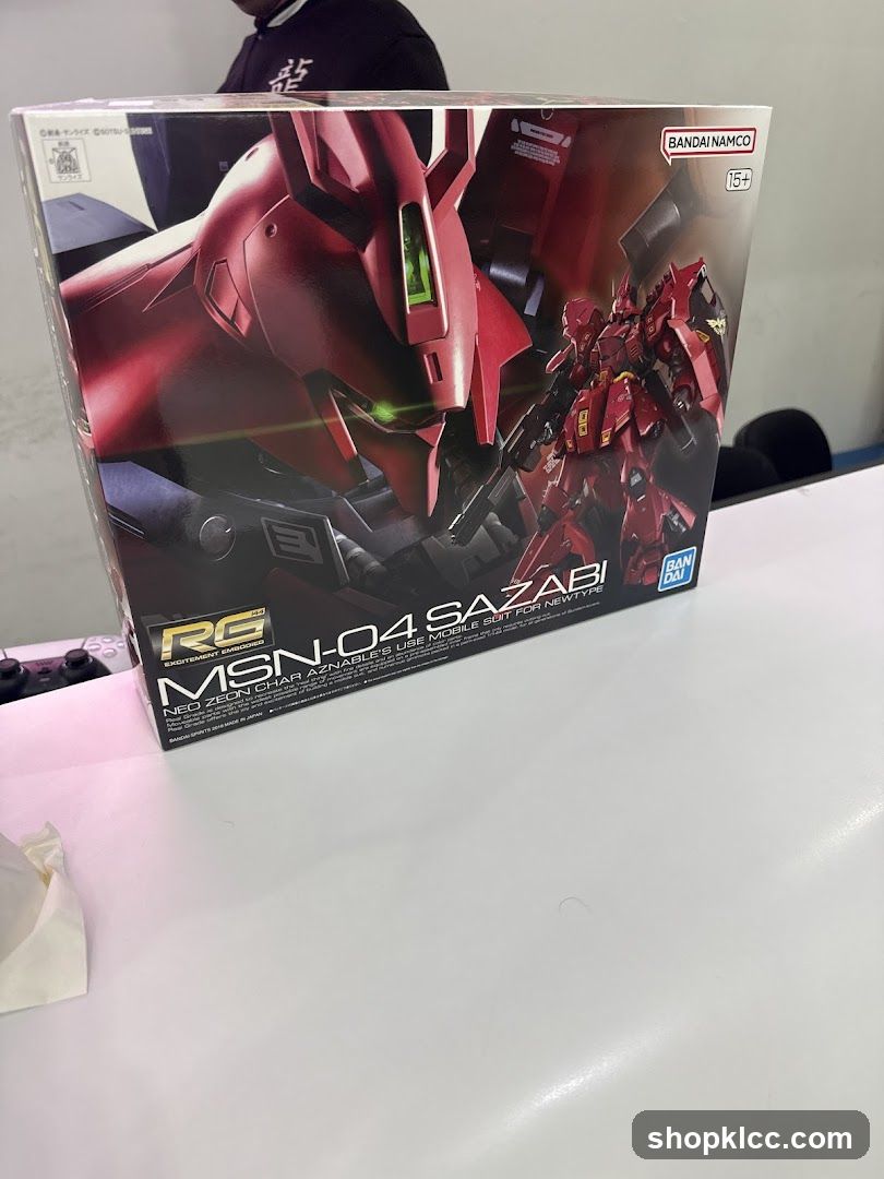 Gundam Model Kit Box