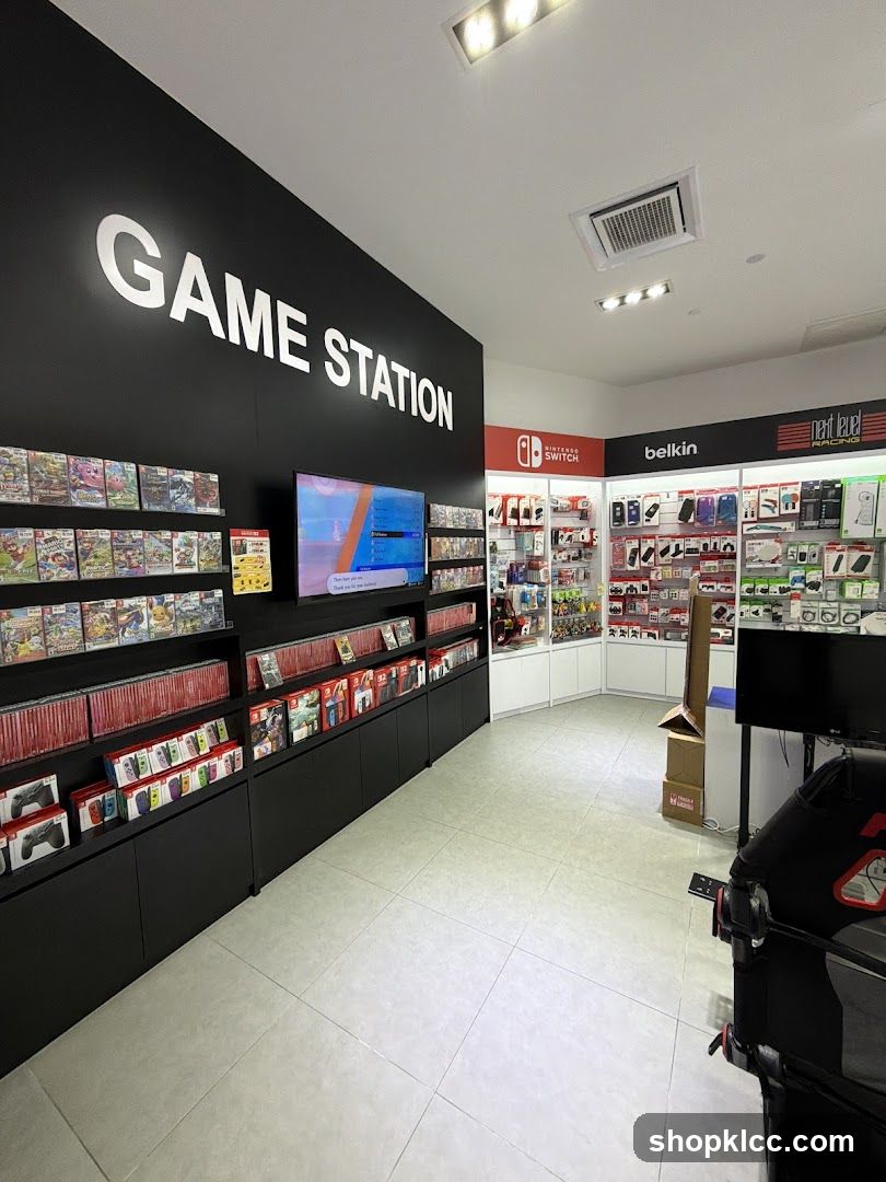 Game Station Interior