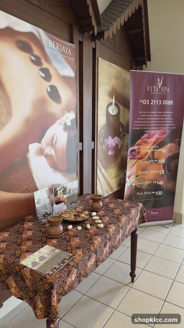 Vita Spa Promotional Display