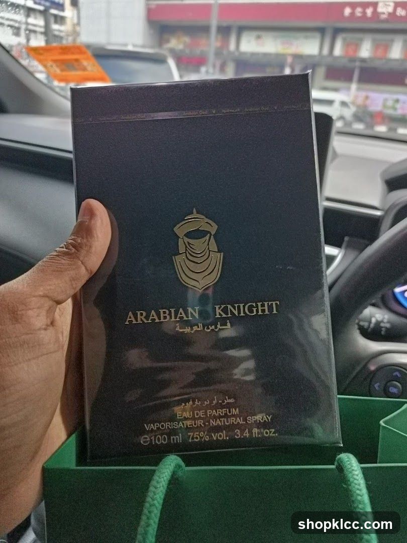 Arabian Knight Perfume Box