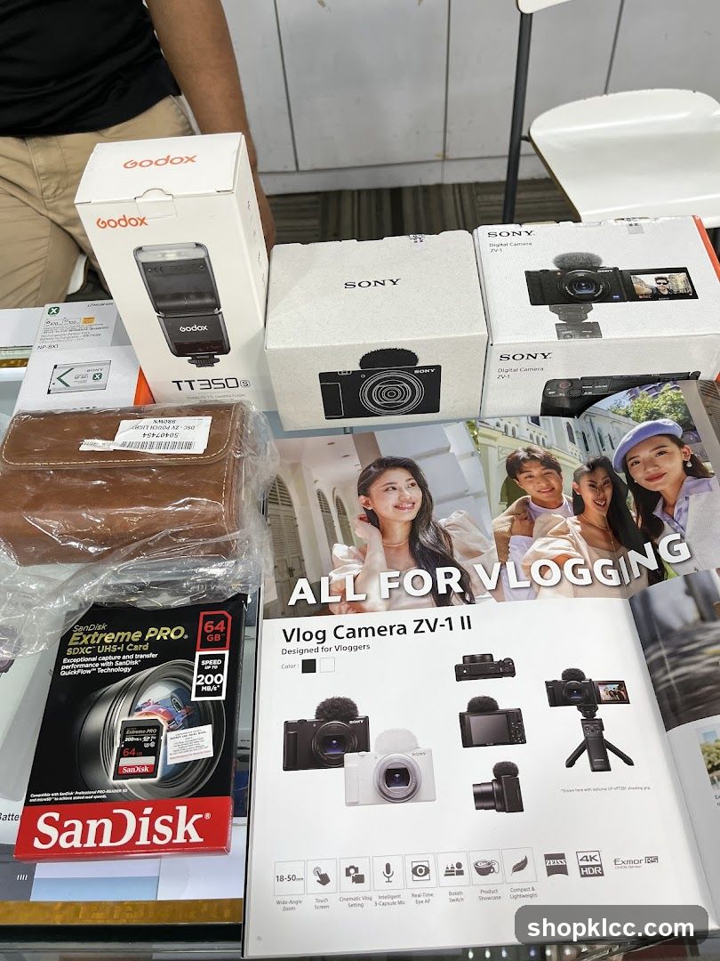 Vlogging Camera and Accessories
