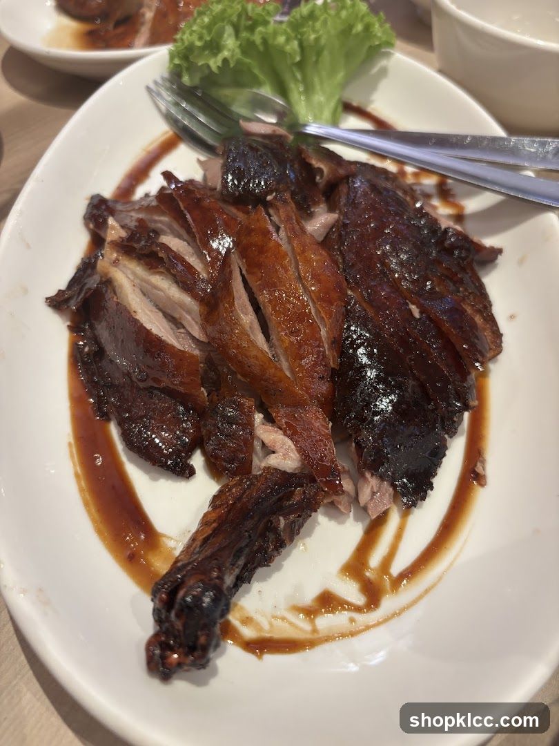 Roast Duck Dish